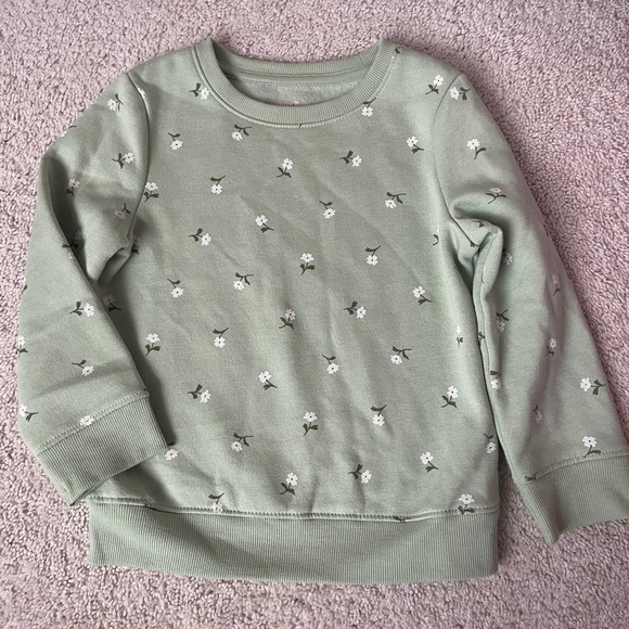 Cat & Jack Mint Green Sweatshirt - Picture 1 of 2